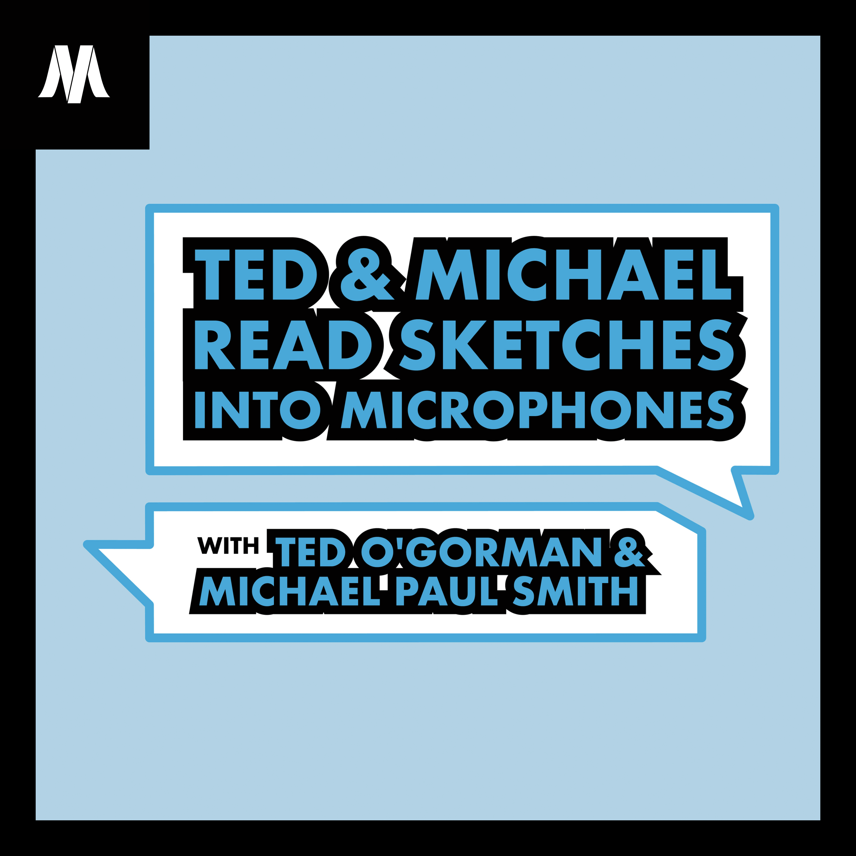 Ted & Michael Read Sketches Into Microphones Album Art